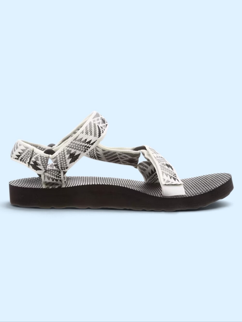Teva Women's Original Sandal Boomerang White Gray size 9 Comfort shoes